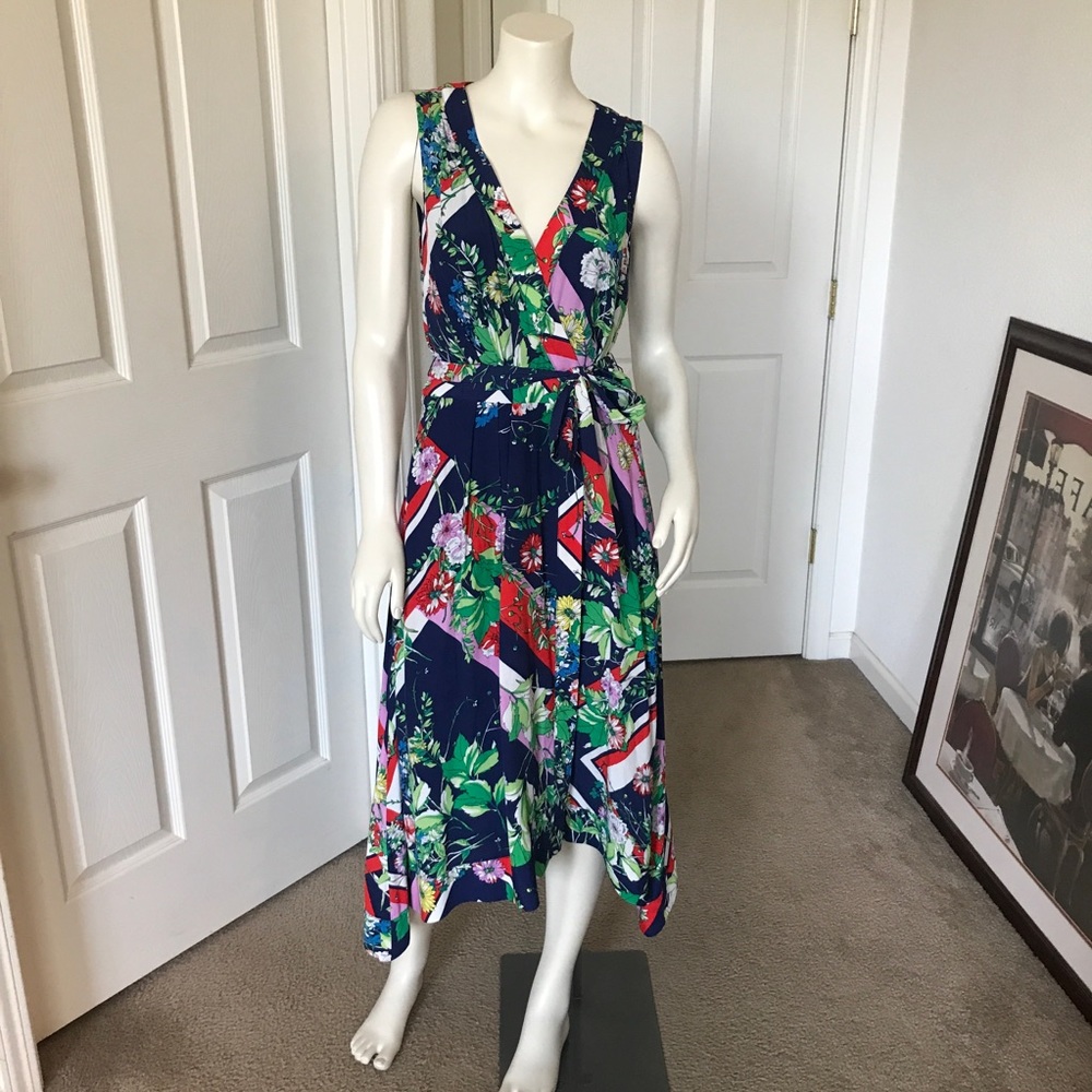 Maeve Floral Wrap Dress with Pockets 8